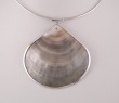 Pendentif "Shell" en  Argent & Nacre Abalone