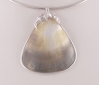 Pendentif "Shell" en Argent & Nacre Abalone 