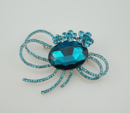 Broche "Capri" en Cristal de Naïca